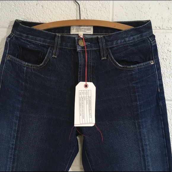 SOLD NWT Current/Elliott SELVEDGE Jeans - Picture 8 of 8